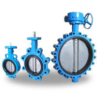 SAF BF SERIES WAFER AND LUG BUTTERFLY VALVES